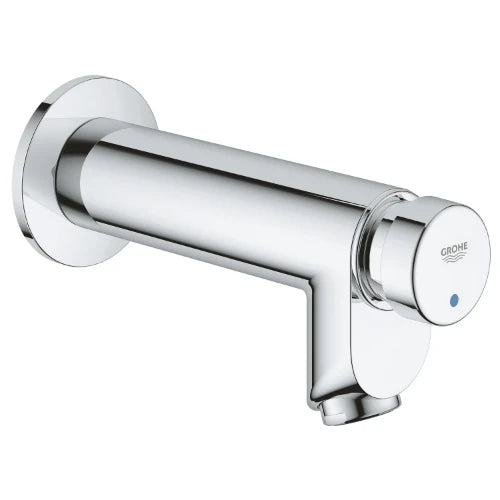 Grohe Eurosmart CT modèle mural chromé robinet de douche temporisé eau froide - sailli 115/150