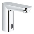 Grohe Eurosmart CE Robinet lavabo éléctronique chromé pile 6V,bouchon de sécurité 60sec, Ecojoy(7,5L/m)