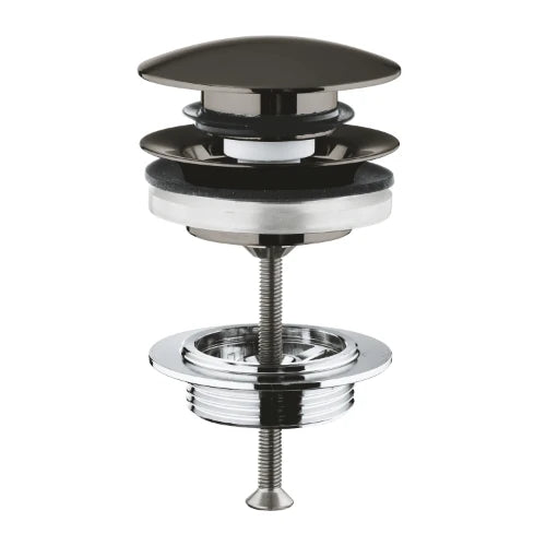 Grohe vidage avec push-open couvercle brushed hard graphite