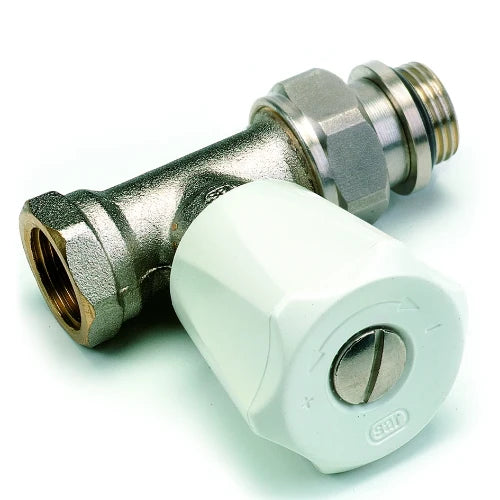 Comap 409U robinet radiateur 1/2 droit reglage double-nickelé-douille auto-étanche