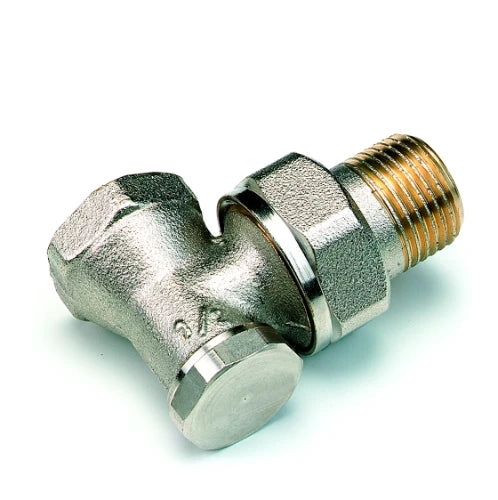 Comap 2428 raccord de radiateur 3/8 équerre nickelé et réglable (verrouillable)