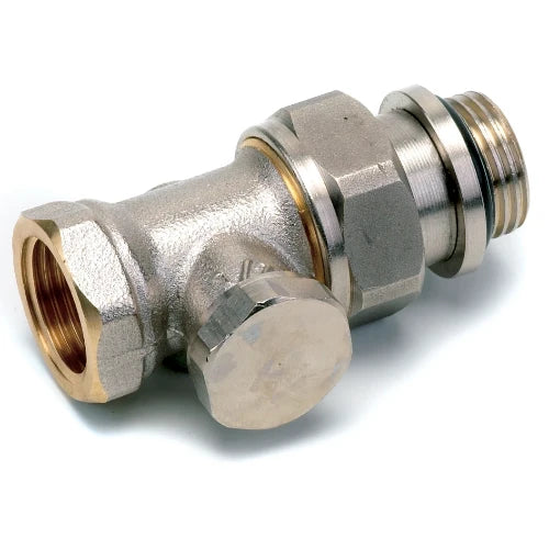Comap 2429 raccord de radiateur3/4 modèle droit nickelé et réglable (verrouillable)