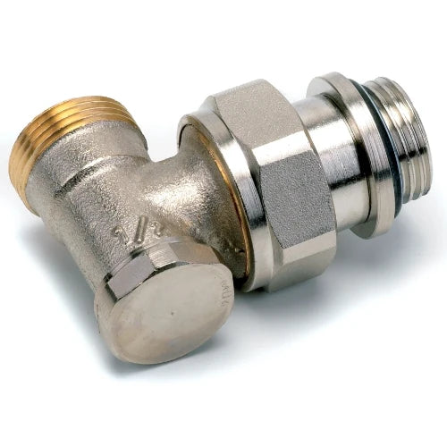 Comap 2428E raccord de radiateur 1/2 X M22 équerre nickelé réglable-douille auto-étanche