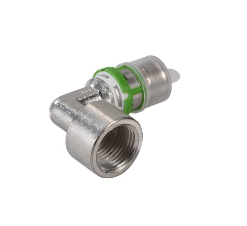 Comap Multiskin à sertir coude de transition 90° FF 26 x 3/4 F