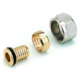 Comap 835P raccord à compression M22 X 14 X 2 pour tuyau plastique - nickelé
