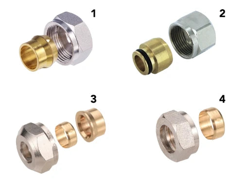 Comap 835 raccord à compression M22 X 18 MM pour tuyau cuivre - nickelé