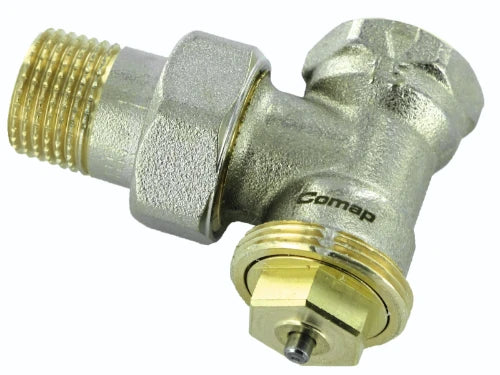 Comap 808 robinet radiateur 3/4 équerre pour thermostat