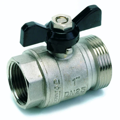 Comap robinet d'arrêt à bille 5/4 X 4/4 MM avec raccord pour collecteur plastique