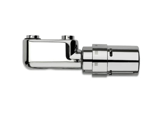 Vasco set de vanne équerre 1/2 - chromé - avec tête thermostatique