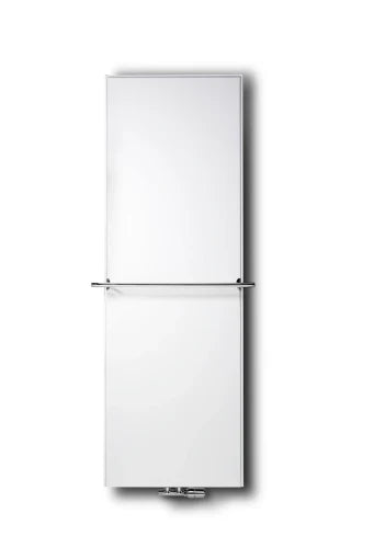Vasco Flat V-line radiateur H1800xT21xB600 - 1680 W (EN442/75/65/20) - S600 Blanc Structuré
