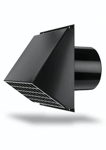 Vasco WTW ventouse ventilation horizontale 200/170 mm - noir