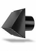 Vasco WTW ventilation passage mural 255/200 mm - noir
