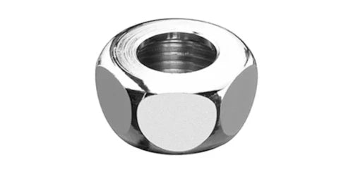 Schell écrou 10 x 1/2 F - chromé - sans bague de compression