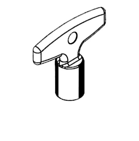 CLEF SCHELL pour robinet de facade
