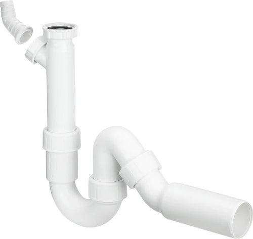 Viega PP siphon tubulaire simple avec WMA 6/4 x 40 mm - blanc