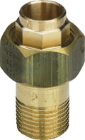 Viega Brons soldeer 3-delige koppeling conisch dichtend MF 22 x 3/4 M