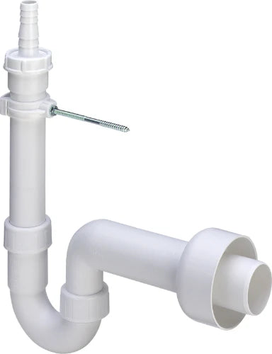 Viega PP siphon simple lave-vaisselle 20 x 40 mm - blanc