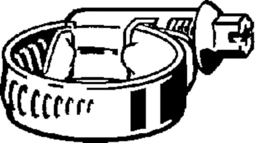 COLLIER DE SERRAGE VIEGA 12-20 X 1/2 acier galvanisé