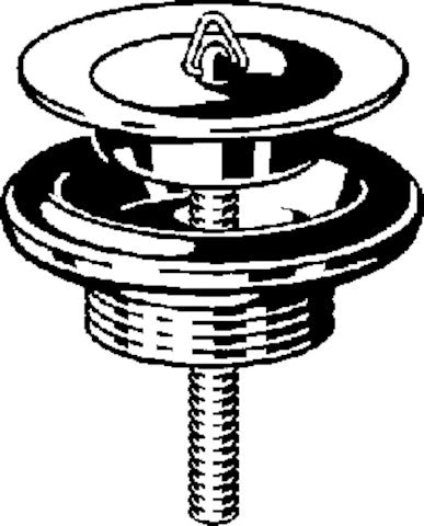 Viega crépine 6/4 x 80 mm - avec bouchon