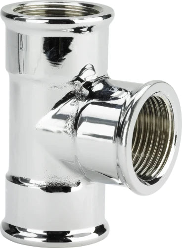 Viega chromé té FFF 1/2 x 1/2 x 1/2