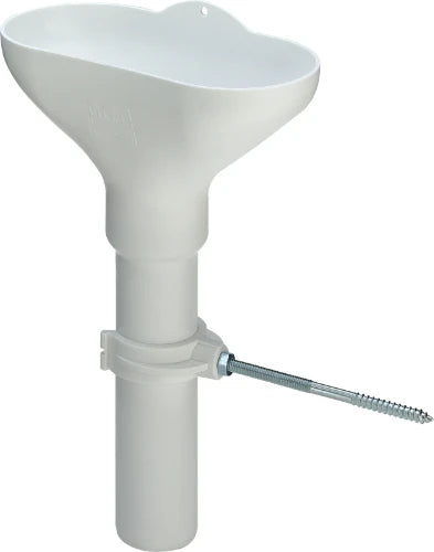 ENTONNOIR VIEGA 40 blanc synthetique