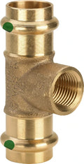 Viega Profipress té réduit avec filetage femelle FFF 15 x 1/2 F x 15 mm
