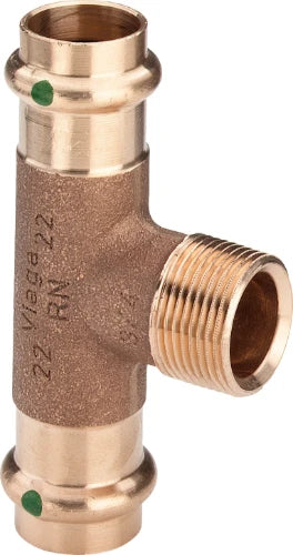 Viega Profipress te reduit FMF 22 x 3/4 M x 22 mm