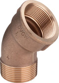 Viega bronze coude 45° MF 1/2 x 1/2