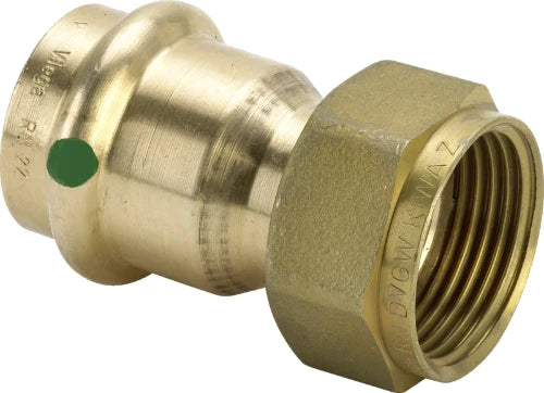 Viega Profipress raccord 2-pièces avec écrou libre FF 35 x 6/4 F