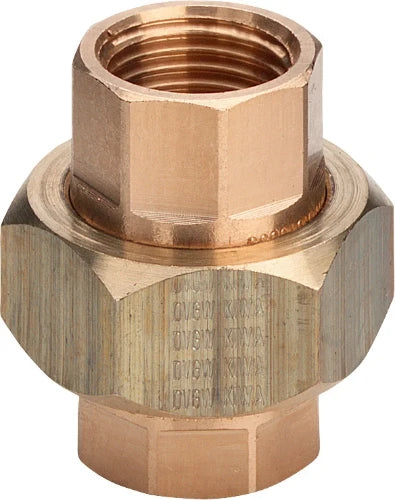 Viega bronze raccord 3-pièces droit joint plat FF 3/4 x 3/4