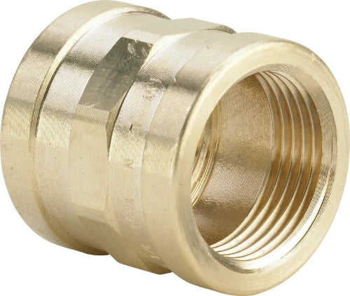 Viega bronze manchon FF 3/8 x 3/8