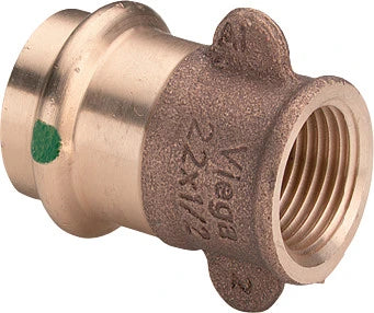 Viega Profipress raccord avec fixation FF 15 x 1/2 F