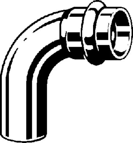 Viega Profipress coude coulissant 90° MF 18 x 18 mm