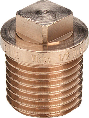 Viega bronze bouchon avec arrêt M 6/4