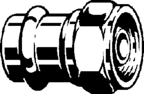 Viega Profipress Gas raccord union en 2 pieces avec ecrou libre joint conique FF 28 x 7/8 F