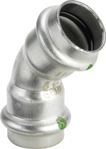 Viega Sanpress Inox courbe 45° FF 54 x 54 mm