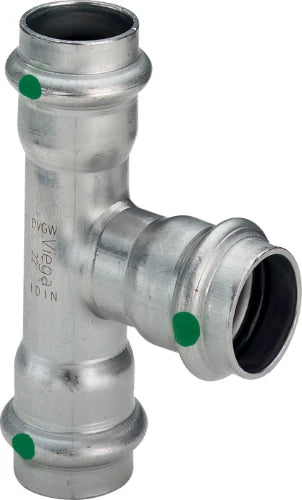 Viega Sanpress Inox té FFF 28 x 28 x 28 mm