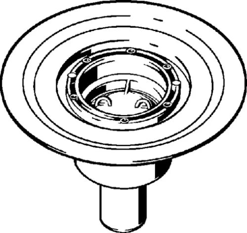 SIPHON DE SOL VIEGA ADVANTIX 50 - gris synthetique