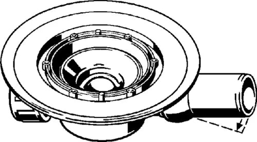 SIPHON SOL VIEGA ADVANTIX sans bride et sans grille