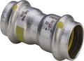 Viega Sanpress Gaz inox manchon FF 22 x 22 mm