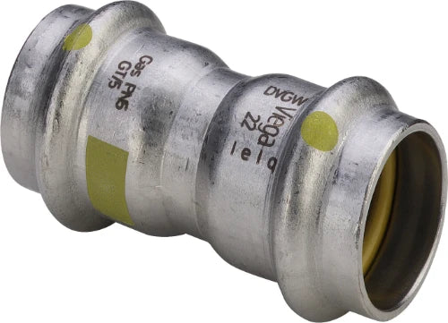 Viega Sanpress Gaz inox manchon FF 28 x 28 mm