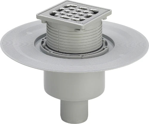 SIPHON DE SOL VIEGA ADVANTIX 100 - 100 o avec grille rvs-verticale-a/cmabre de compensation