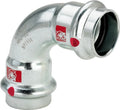 Viega Prestabo acier zingué coude 90° FF 28 x 28 mm
