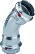 Viega Prestabo acier zingué coude 45° FF 28 x 28 mm