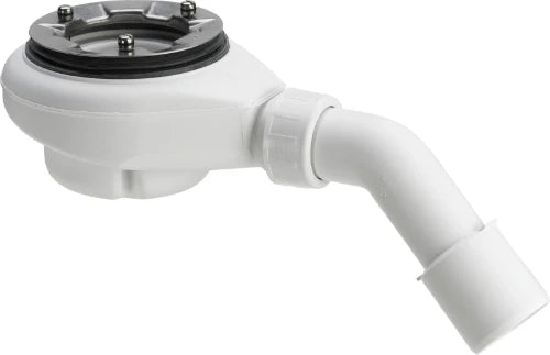 Viega Tempoplex siphon de douche 90 mm - nu - sans set de finition - évacuation horizontale - hauteur de montage 80 mm