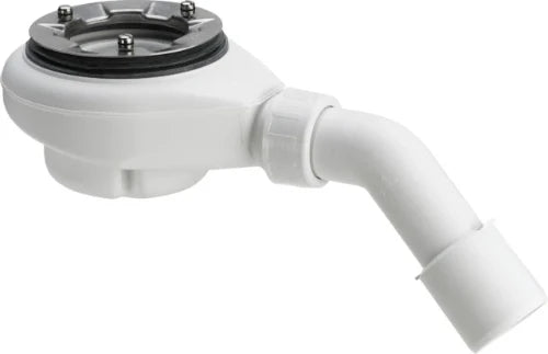 Viega Tempoplex siphon de douche 90 mm - nu - sans set de finition - évacuation horizontale - hauteur de montage 80 mm