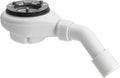 Viega Tempoplex siphon de douche 90 mm - nu - sans set de finition - évacuation horizontale - hauteur de montage 80 mm