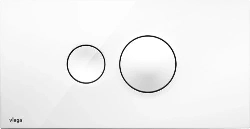 Viega Visign for Style 10 plaque de commande - blanc alpine