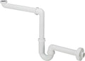 Viega PP siphon tubulaire simple 5/4 x 32 mm gain de place - blanc
