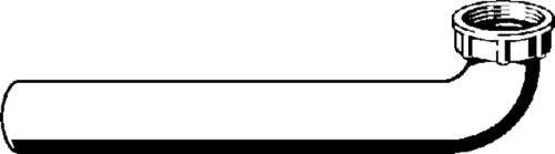 COURBE DE RACCORDEMENT VIEGA 5/4 X 300 blanc synthetique